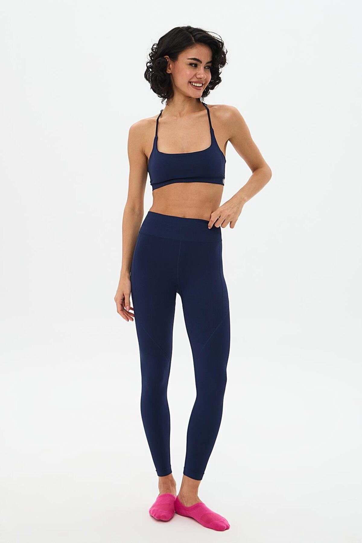 Aozora Sport Active Leggings - Navy Blue