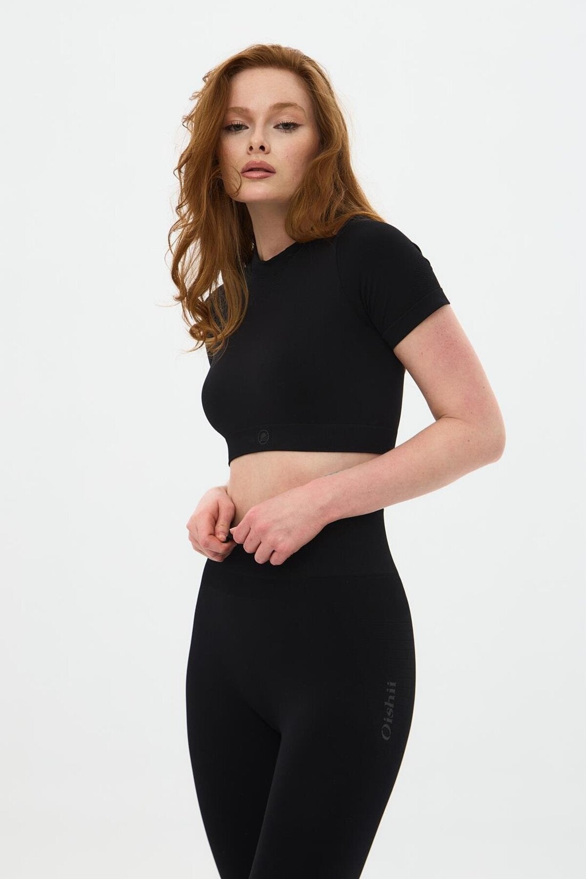 Nami High-Waist Leggings - Black