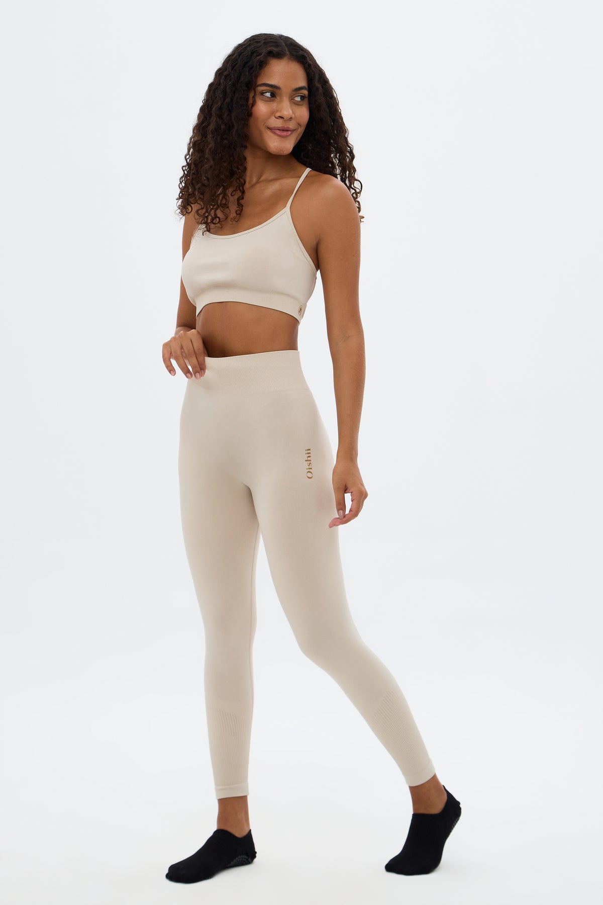 Momiji Sports Bra - Beige