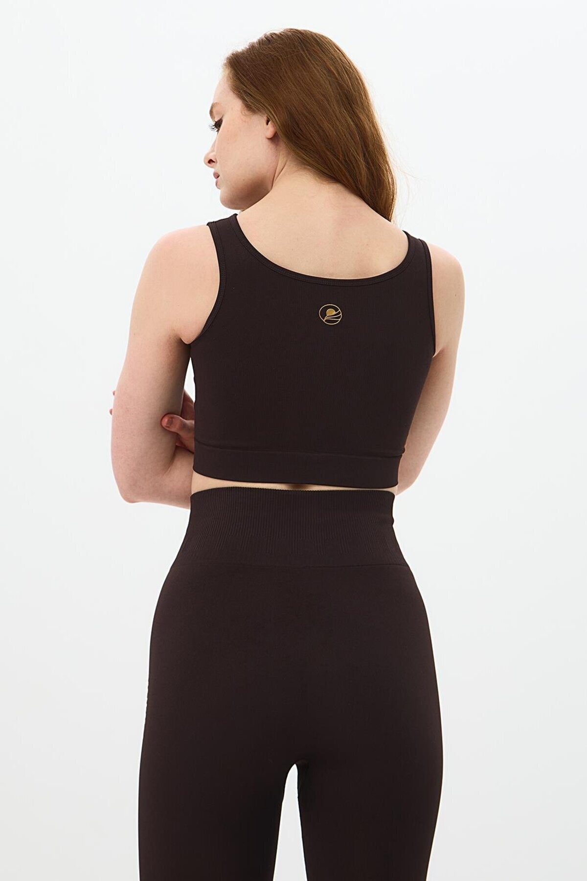 Zen Double Layer Bra - Brown