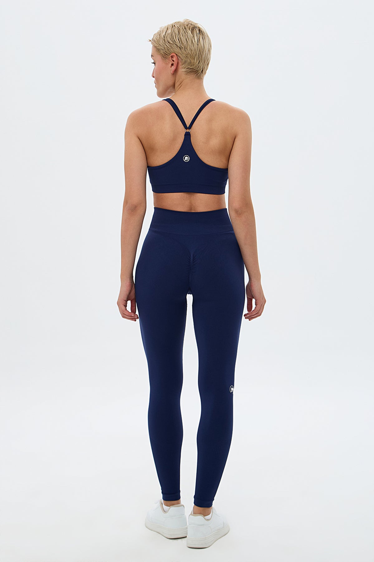 Momiji Push-Up Sculpting Leggings - Navy Blue