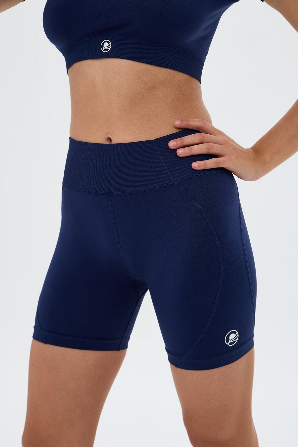 Aozora Sport Active Mini Shorts - Navy Blue