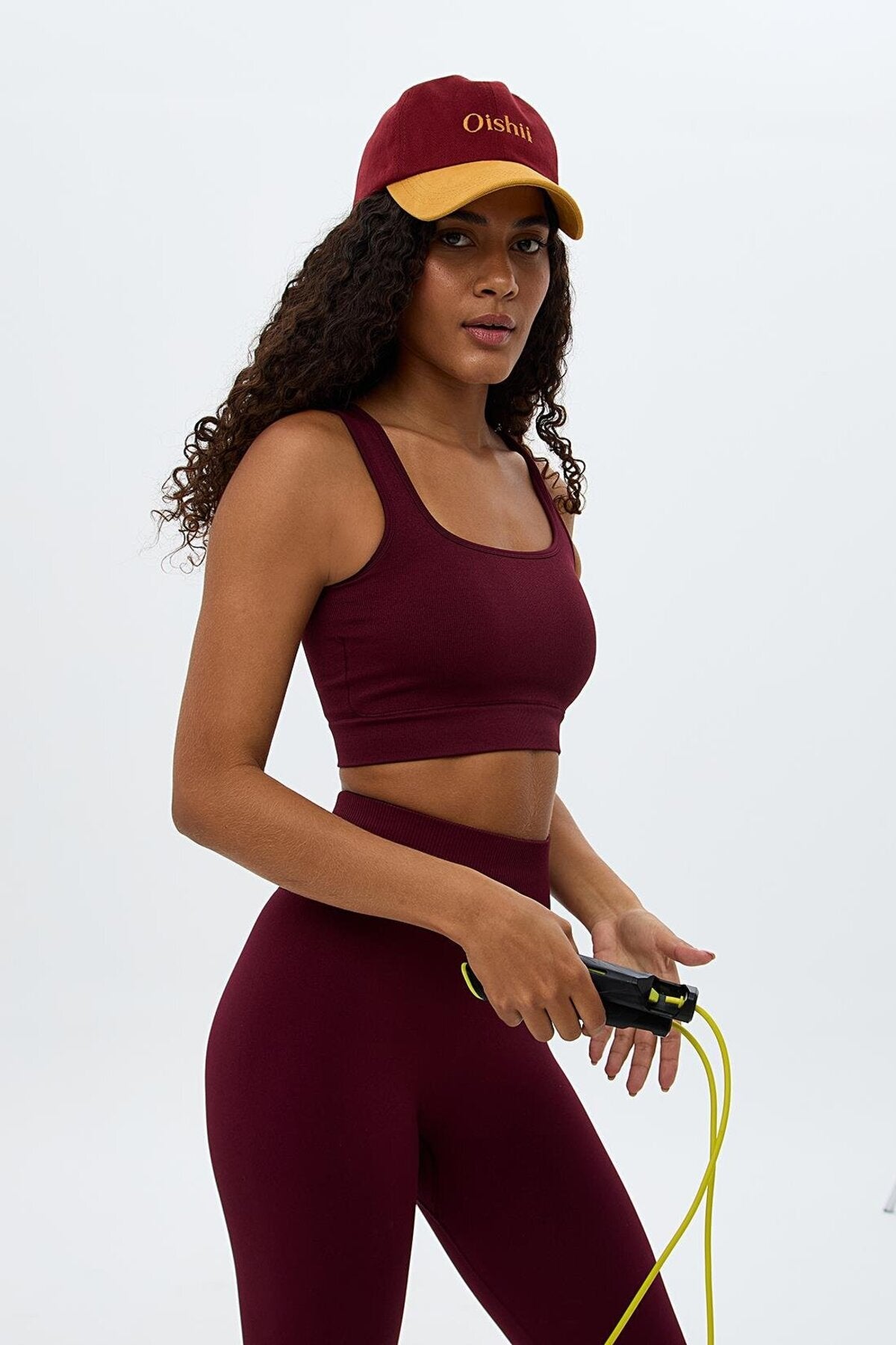 Zen Double Layer Bra - Burgundy