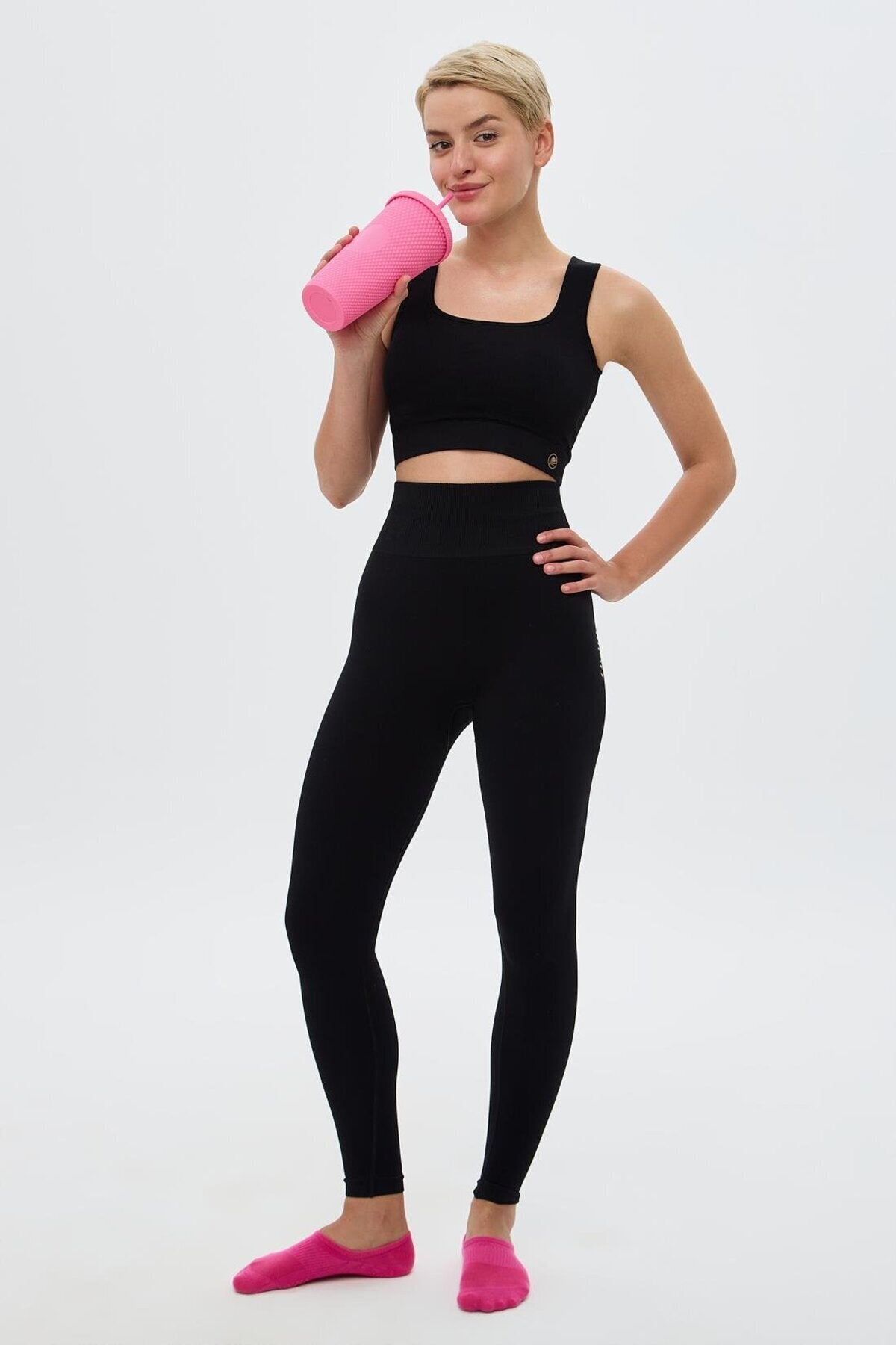 Zen Double Layer Bra - Black