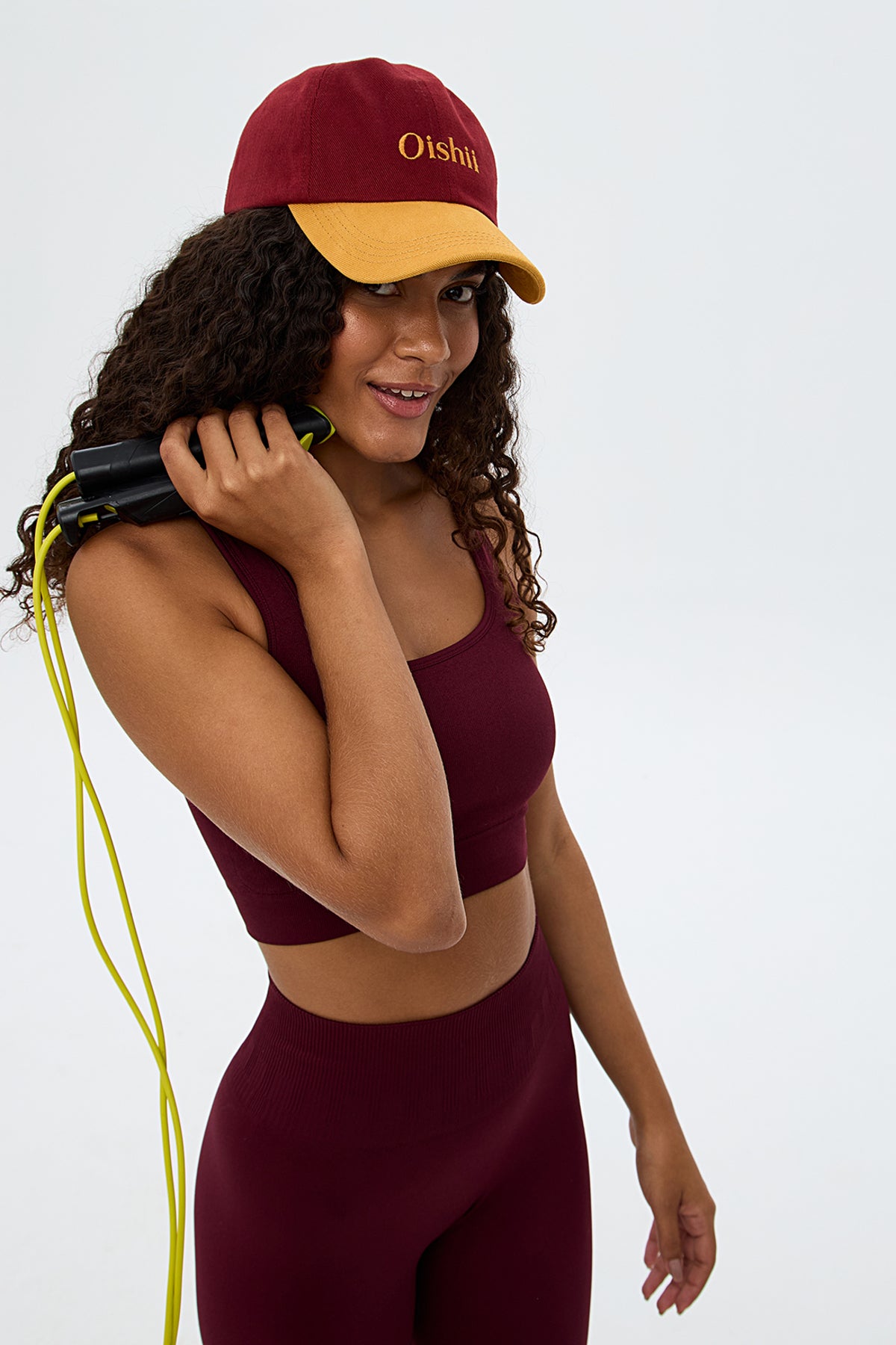 Zen Double Layer Bra - Burgundy