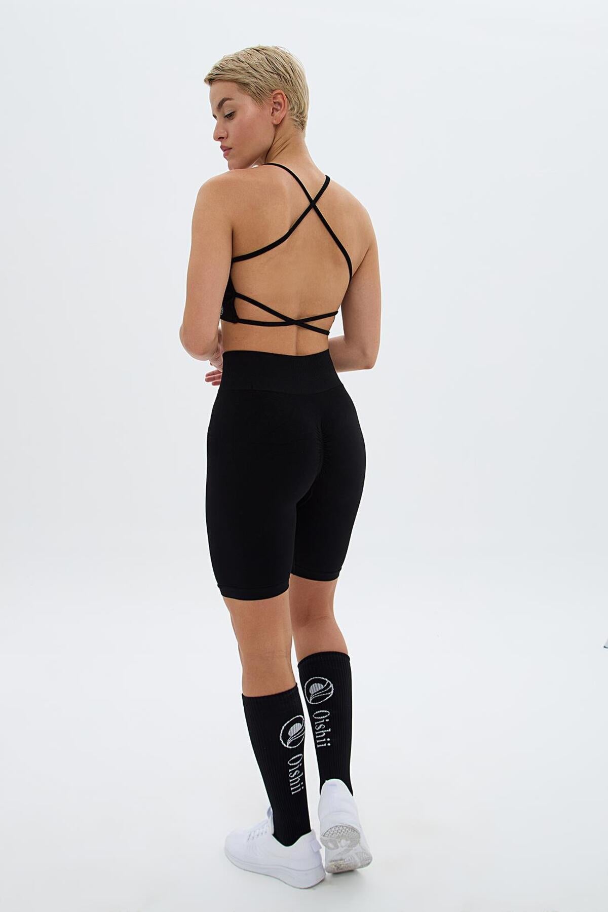 Momiji Sports Bra - Black