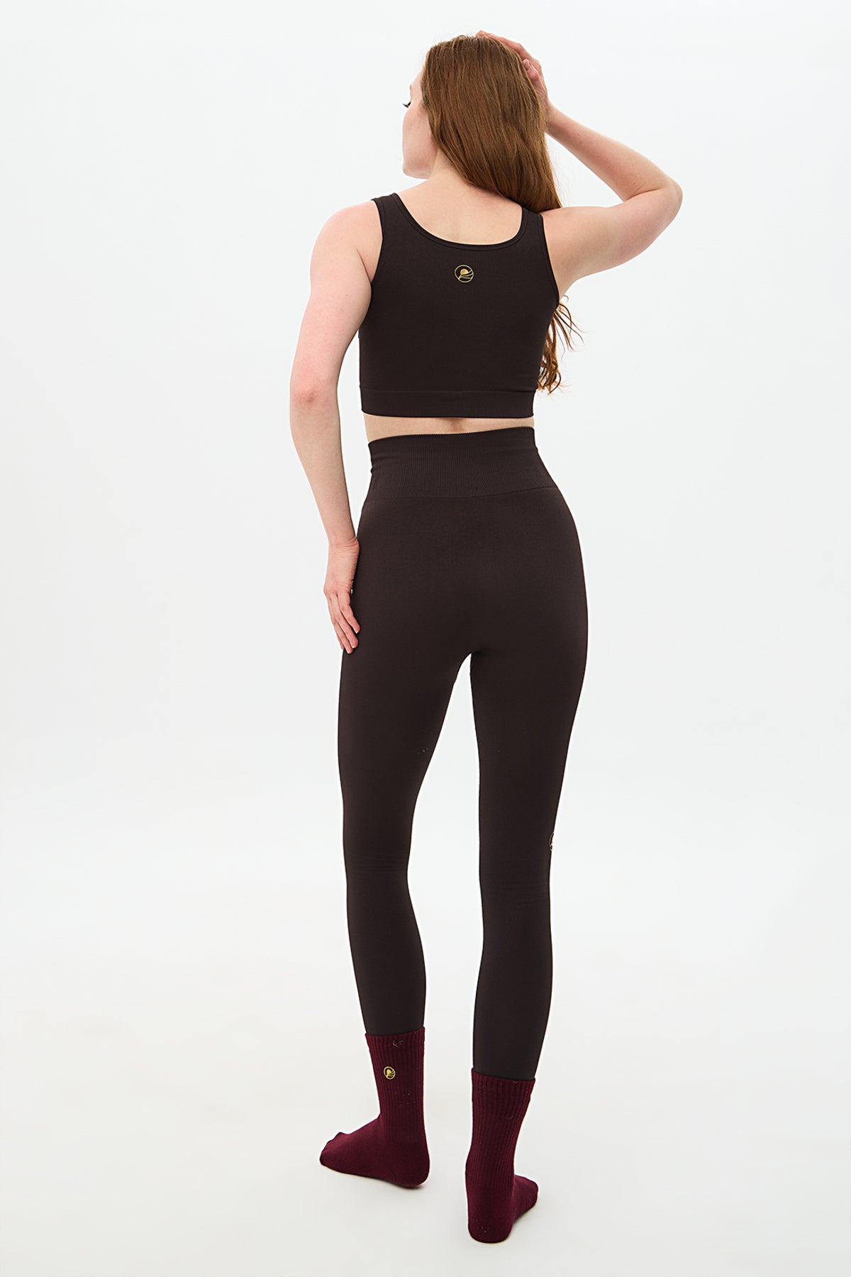Zen Double Layer Bra - Brown