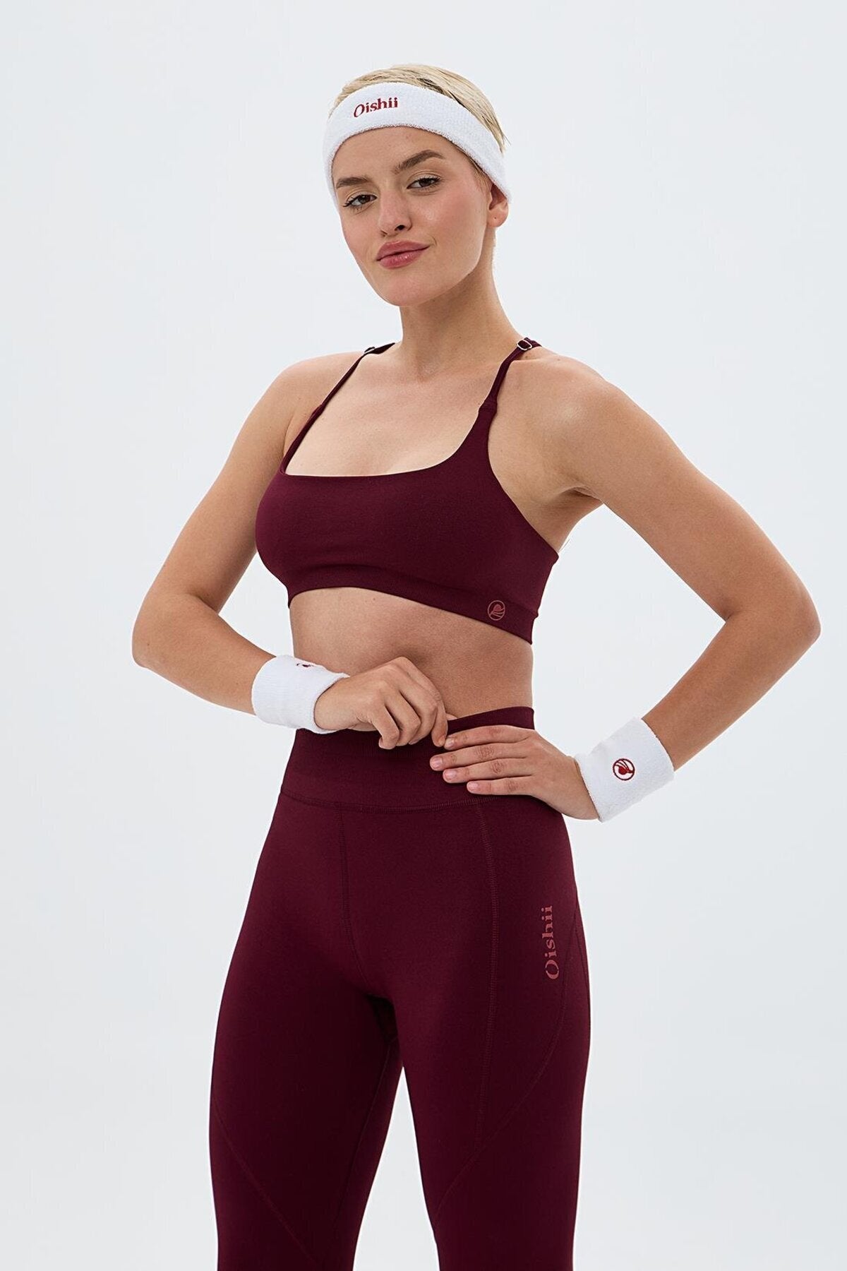 Aozora Sport Active Leggings - Burgundy