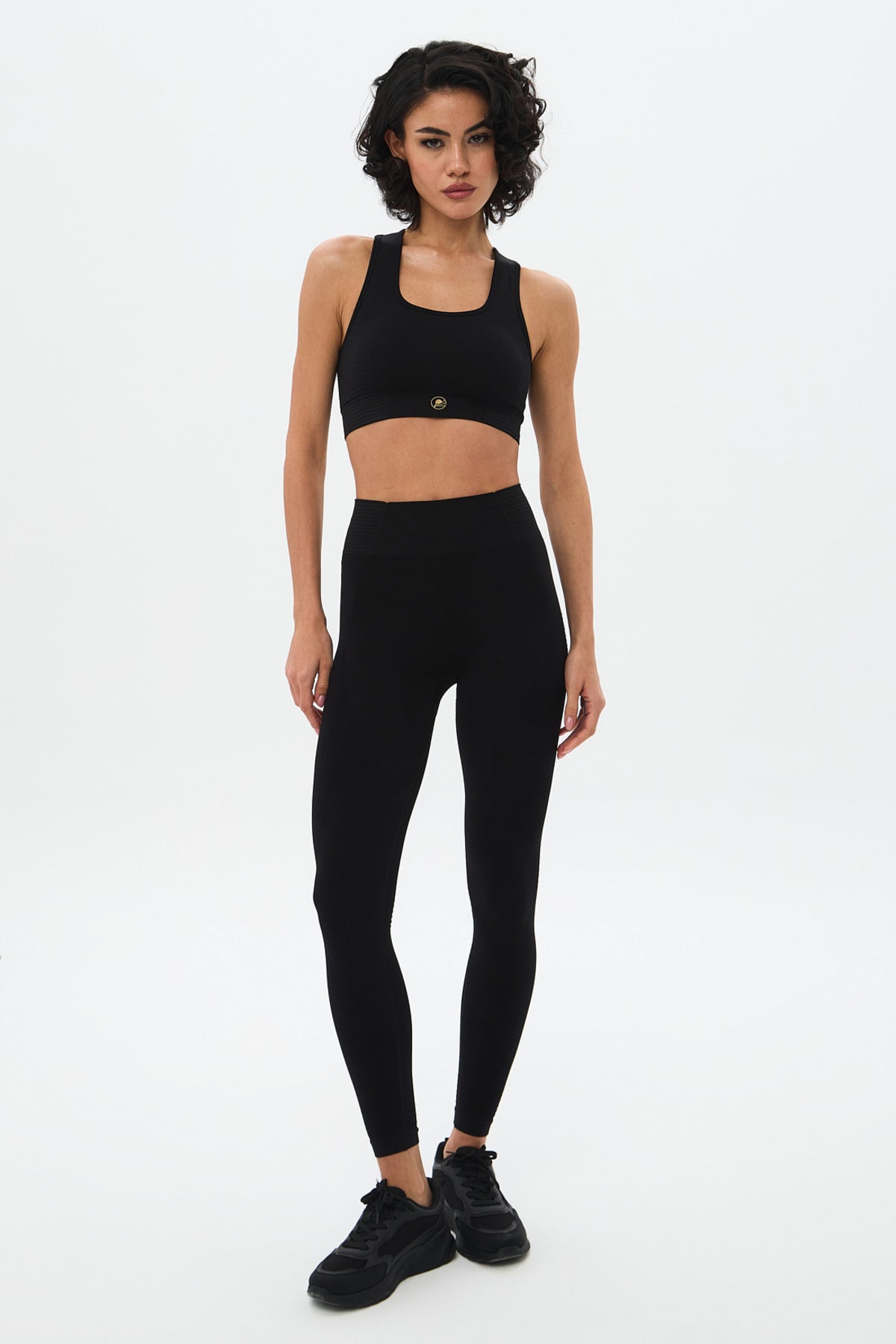 Sakura Flexible & Shaping Leggings - Black