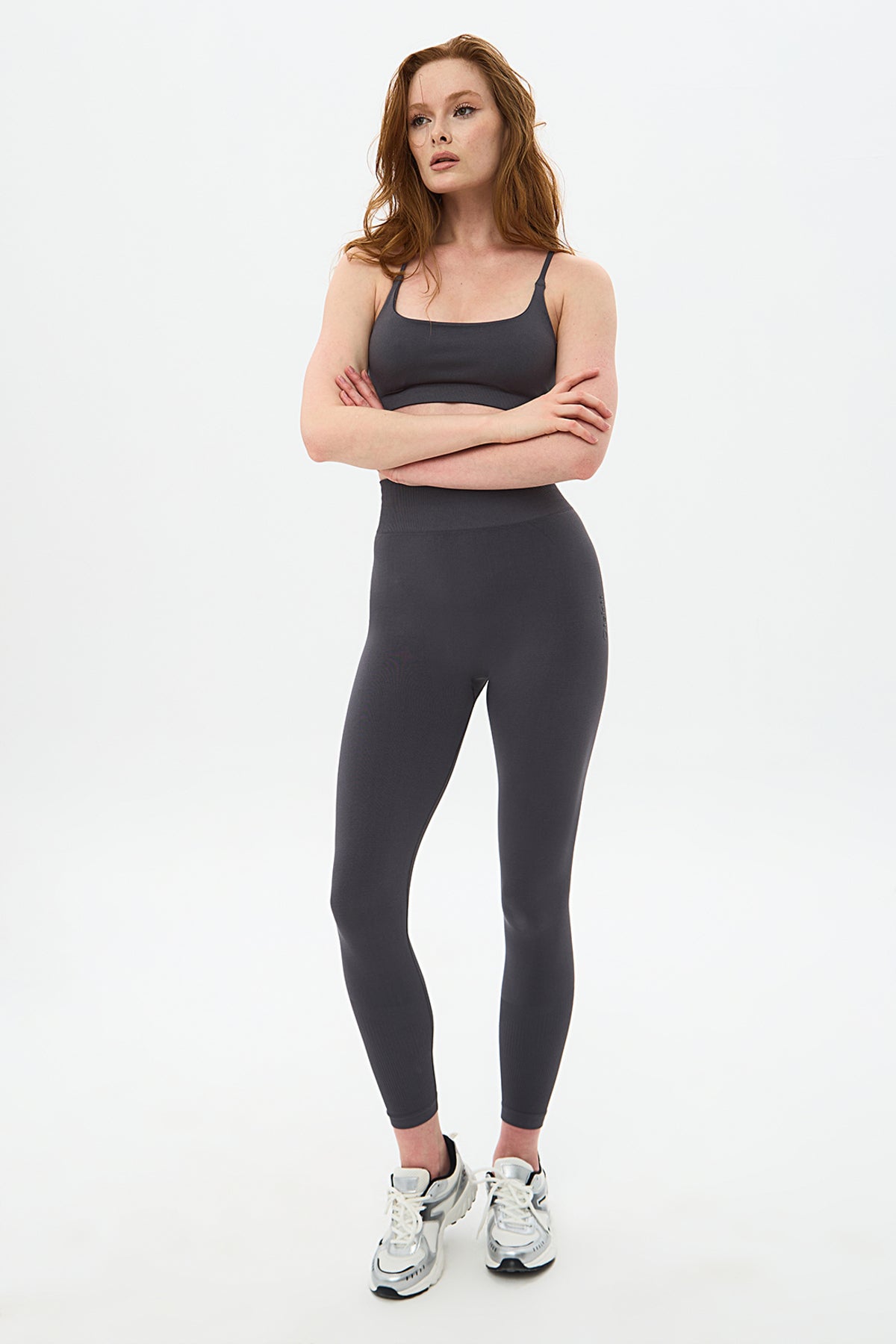 Momiji Push-Up Sculpting Leggings - Grey
