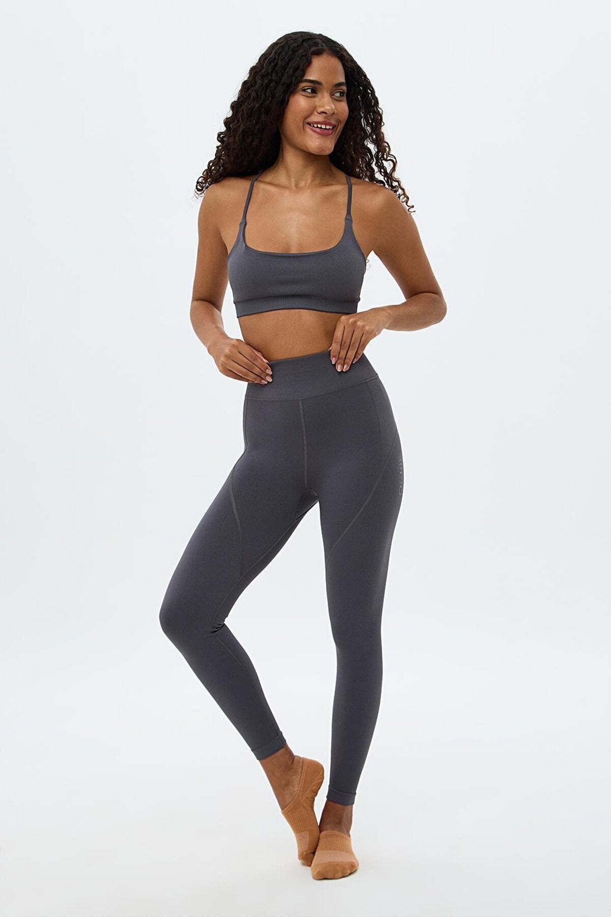 Aozora Sport Active Leggings - Grey