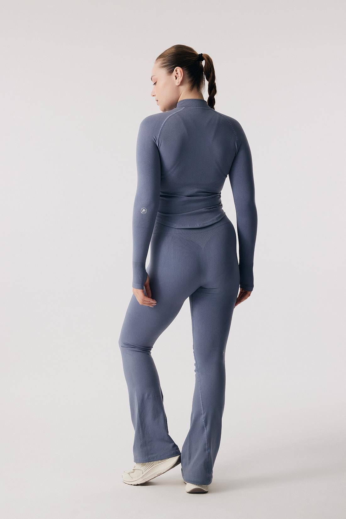 Oishii Rei Flow Flare Leggings Indigo