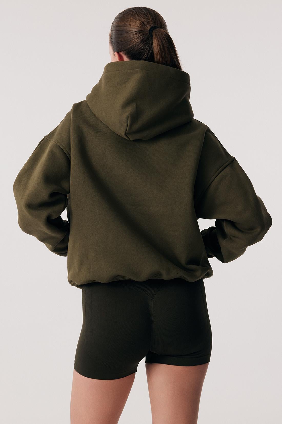 Oishii Rei Loungewear Hoodie Deep Olive