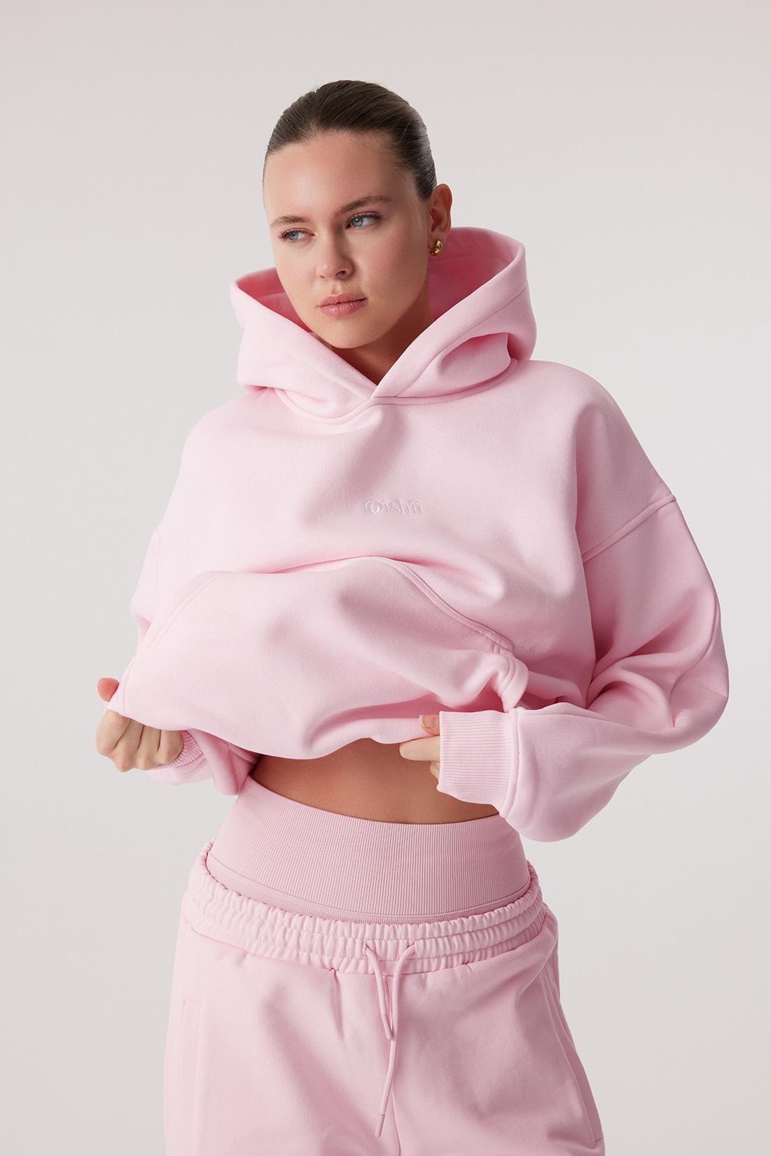 Oishii Rei Loungewear Hoodie Dusty Pink